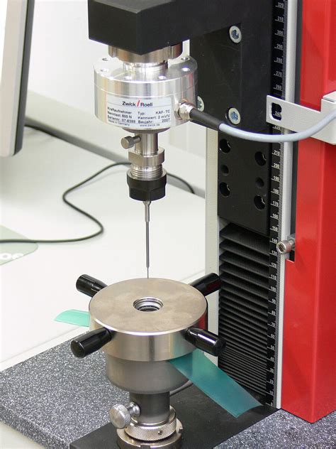 Carton Puncture Tester inc|ZwickRoell Technology with Testing of Board and .